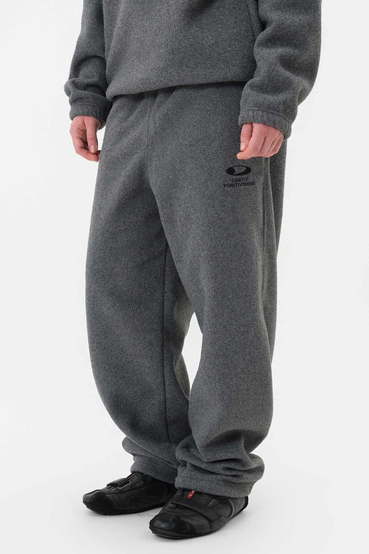 25 FLEECE PANTS HEATHER GREY