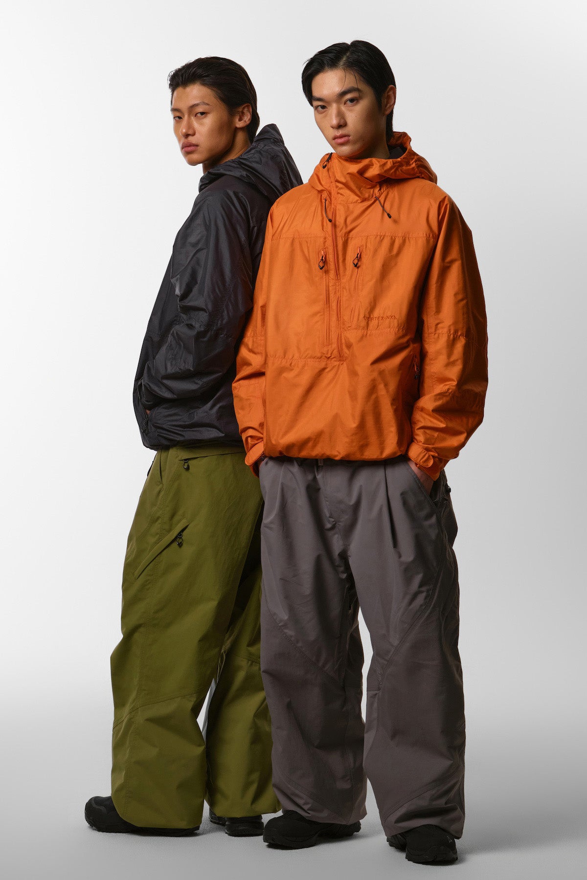 VTX WIND ANORAK JACKET DEEP ORANGE
