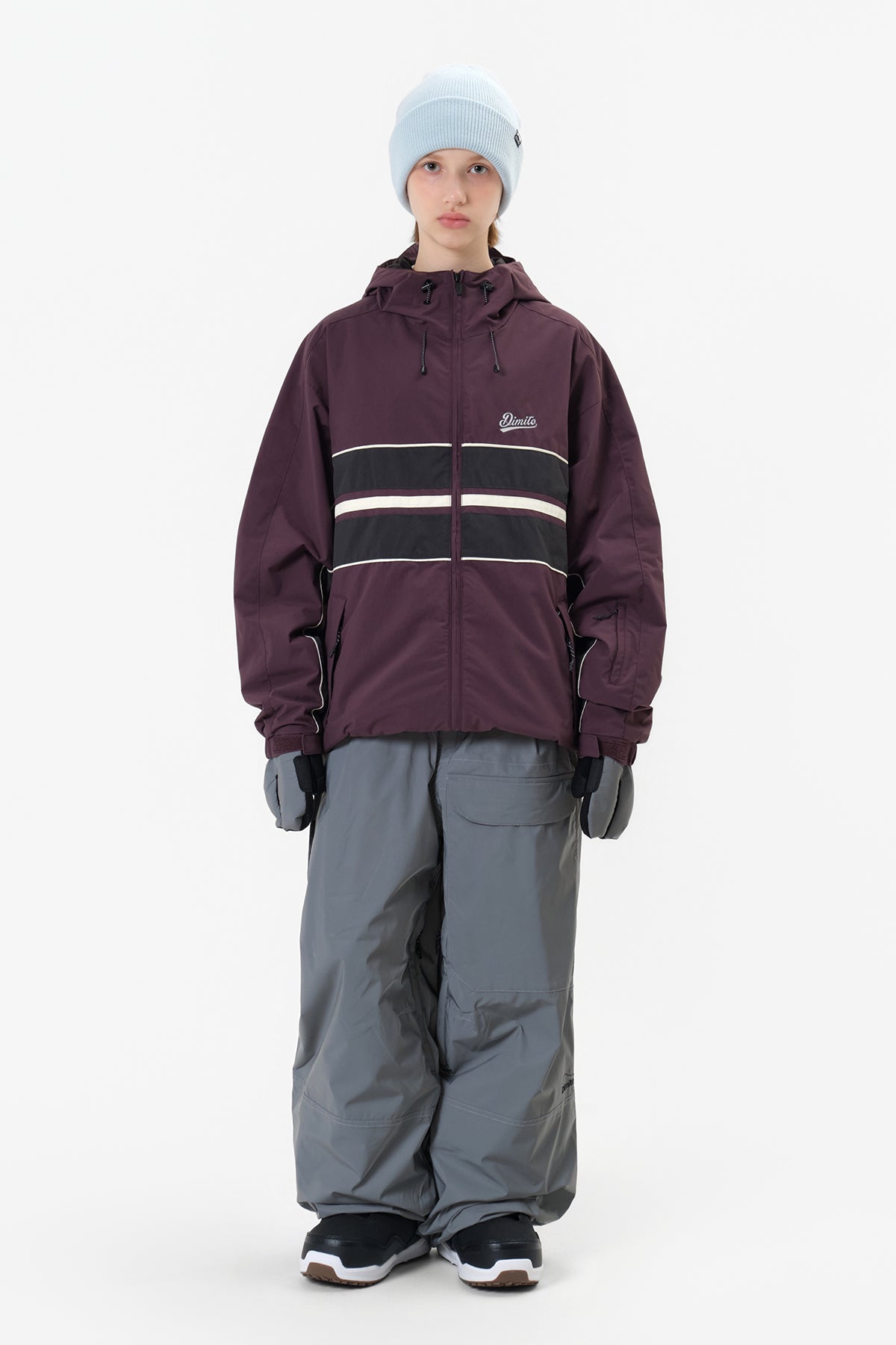 DECK WIDE BANDED PANTS (WIDE FIT LV.2) REFLECTIVE SILVER