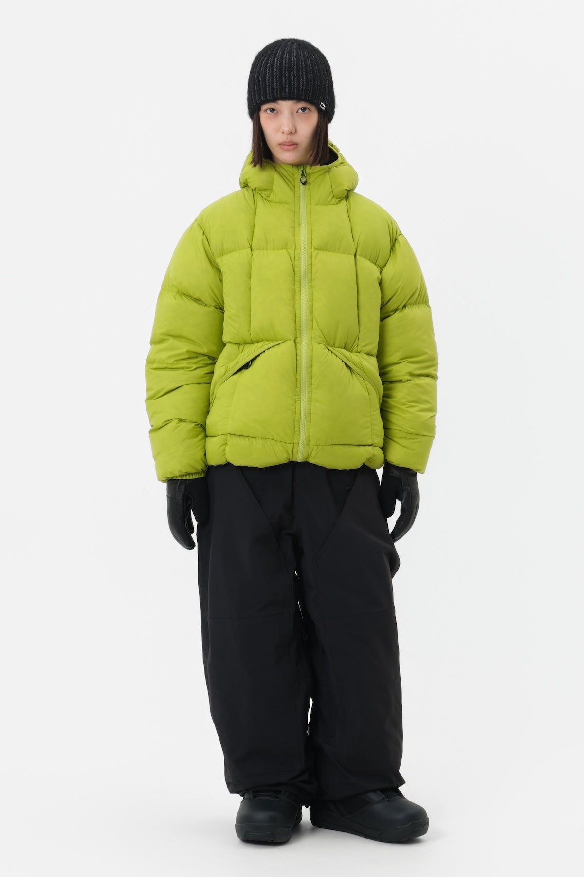 25 VTX EASY PLUS HD GOOSE DOWN JACKET SLATE LIME (Ship-out date : 25.10.22 KST)