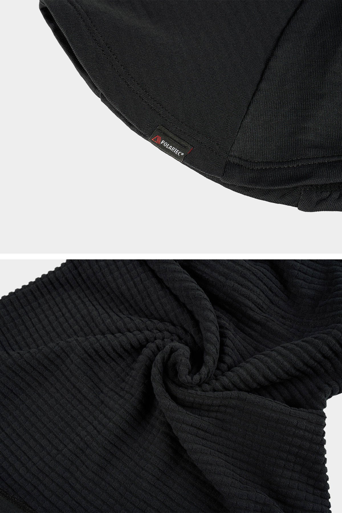 26 POLARTEC HAIR BAND BALACLAVA BLACK