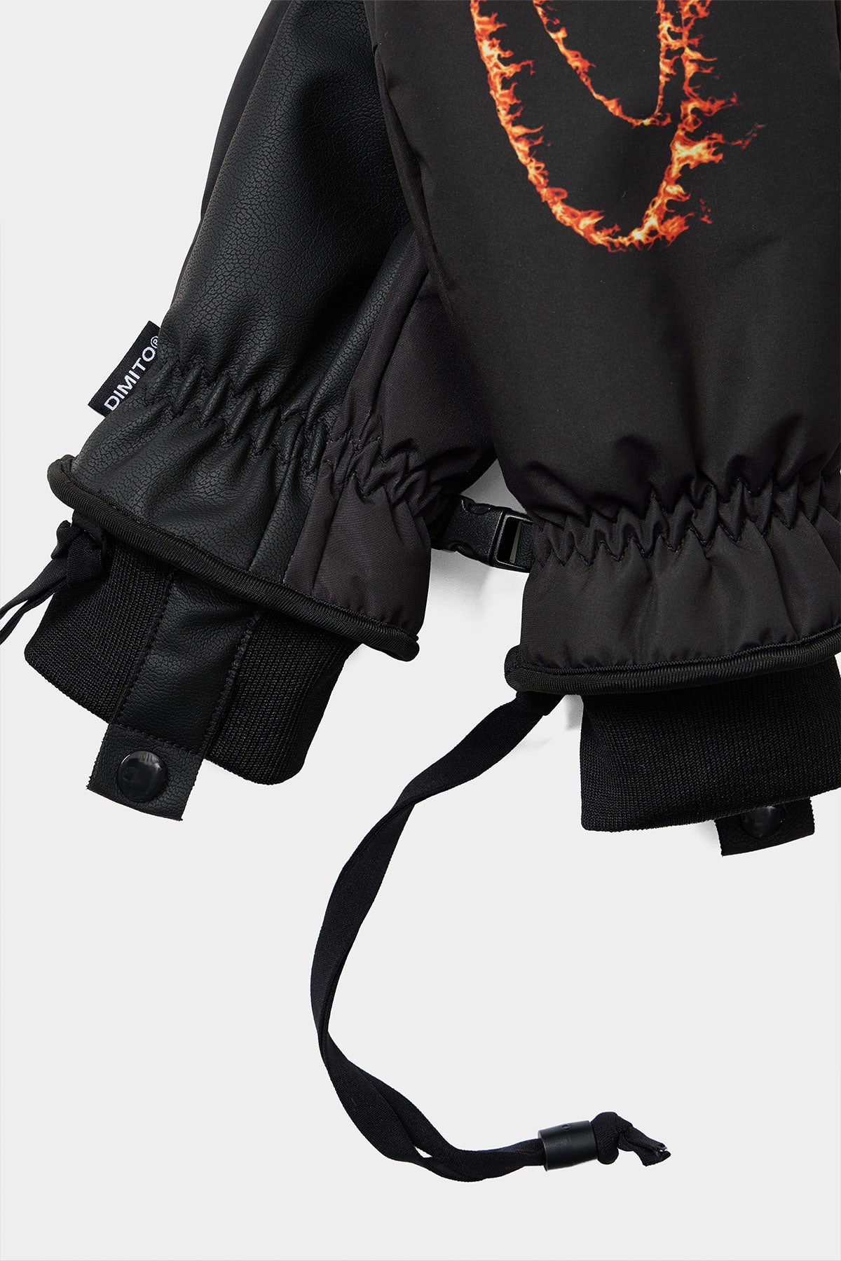 GRAPHICS MITTEN F BLACK