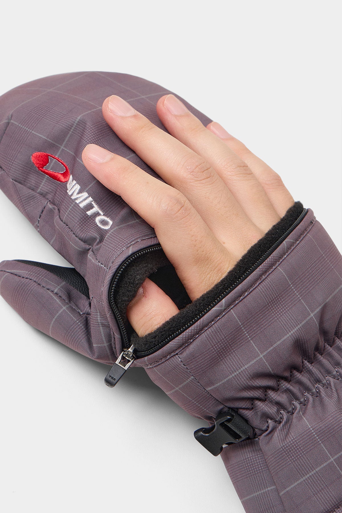 CHECKER EASY OPEN MITTEN WINE CHECK