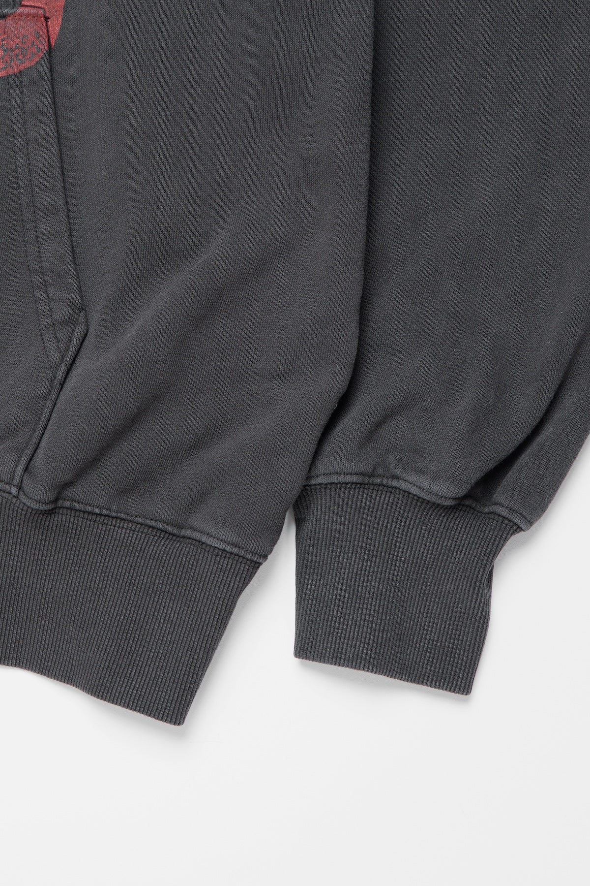 TEAM KOREA REPLICA TURRI CARTOON LOGO HOODIE VINTAGE BLACK