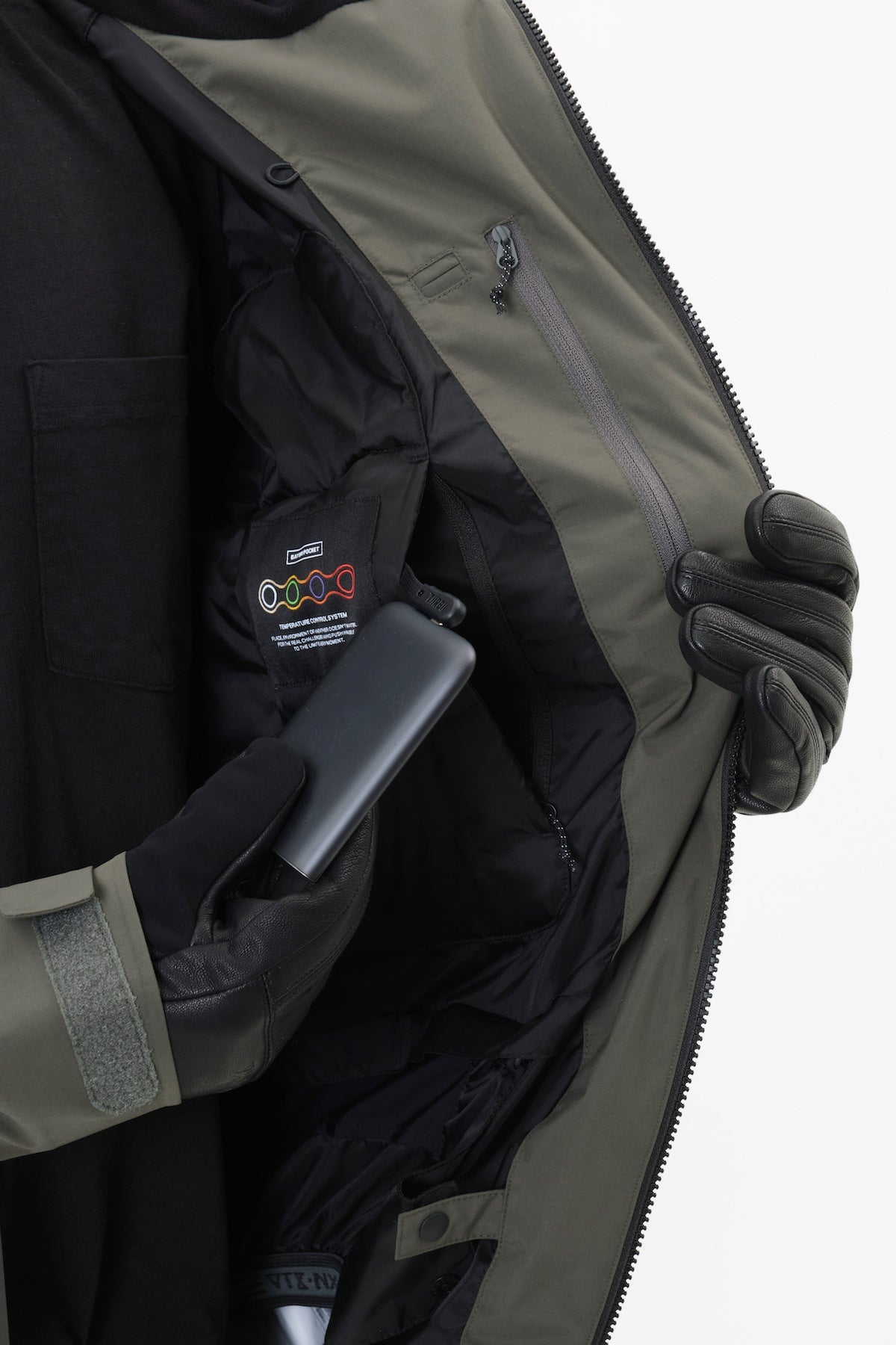 VTX HIDDEN TEMP CONTROL JACKET STAR WHITE