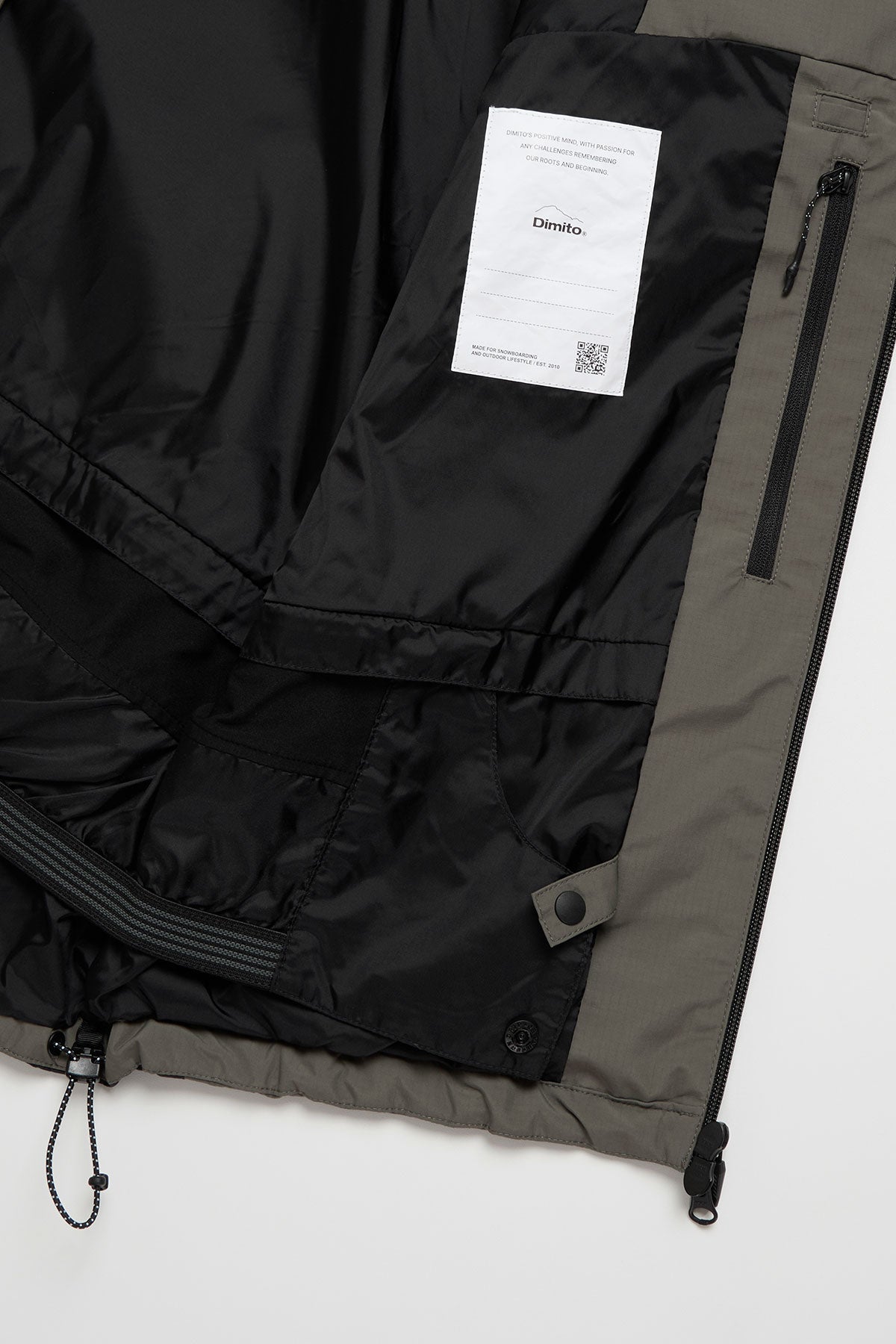 25 QUASAR FULL ZIP JACKET SLATE BLUE