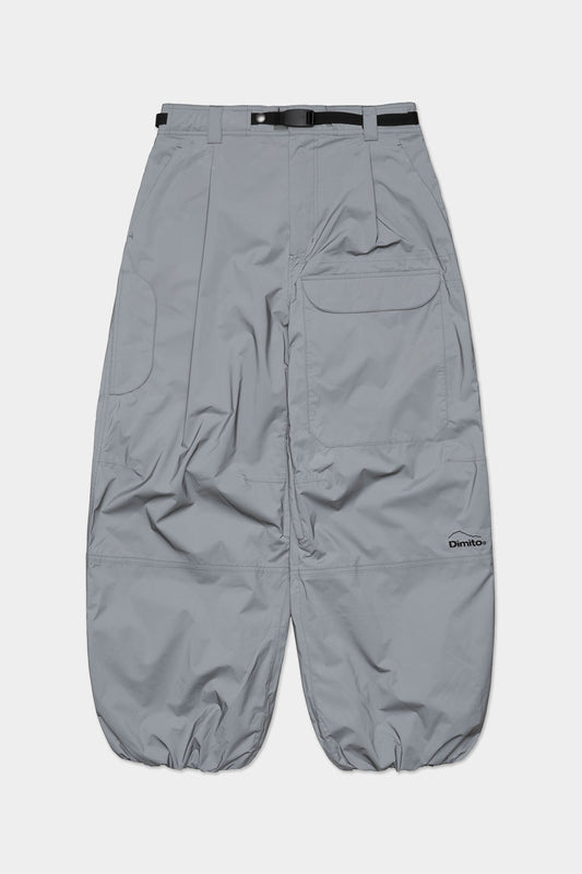 DECK WIDE BANDED PANTS (WIDE FIT LV.2) REFLECTIVE SILVER