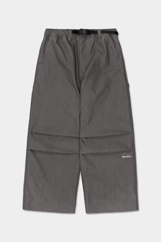 CARPENTER WIDE PANTS (WIDE FIT LV.1) FADE GREY