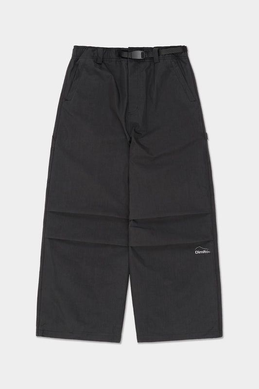 CARPENTER WIDE PANTS (WIDE FIT LV.1) FADE BLACK
