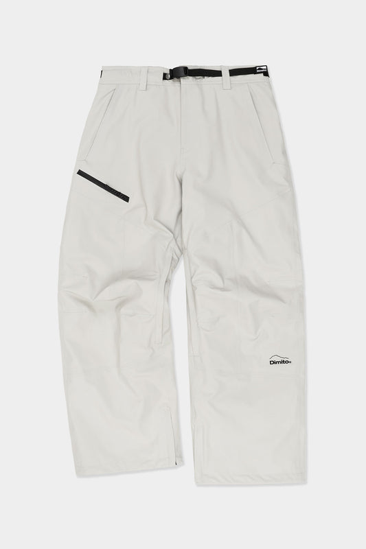 25 LEVEL 2L PANTS (RELAXED FIT) CREAM WHITE