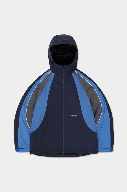 WAVE PADDED JACKET DARK NAVY