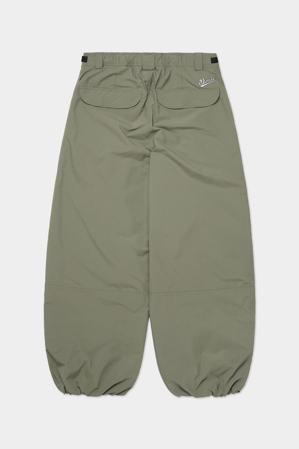 DECK WIDE BANDED PANTS (WIDE FIT LV.2) SLATE SAGE