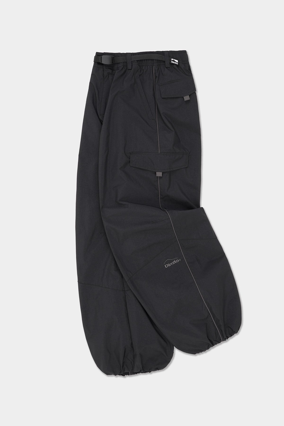 25 AIR FORCE BANDED PANTS (WIDE FIT LV.1) MID BLACK