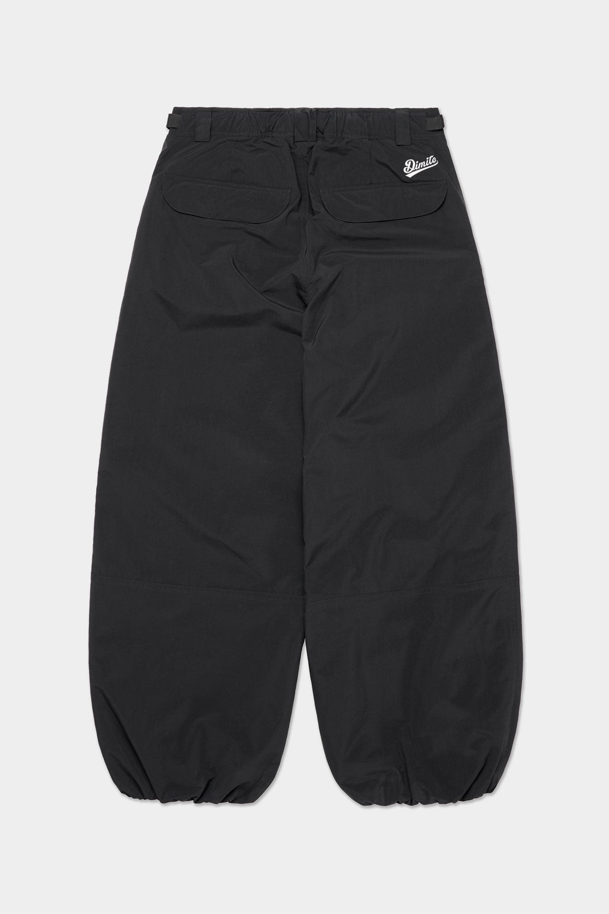DECK WIDE BANDED PANTS (WIDE FIT LV.2) BLACK