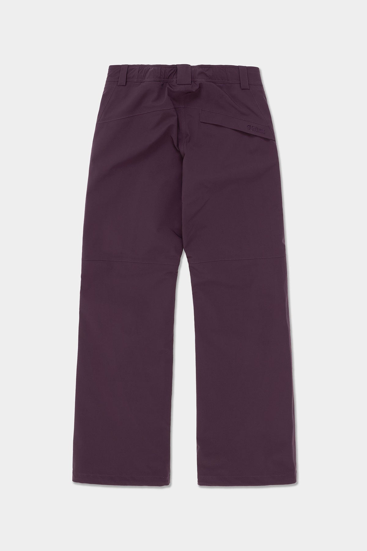 25 BIO SLIM PANTS (SLIM FIT) WINE
