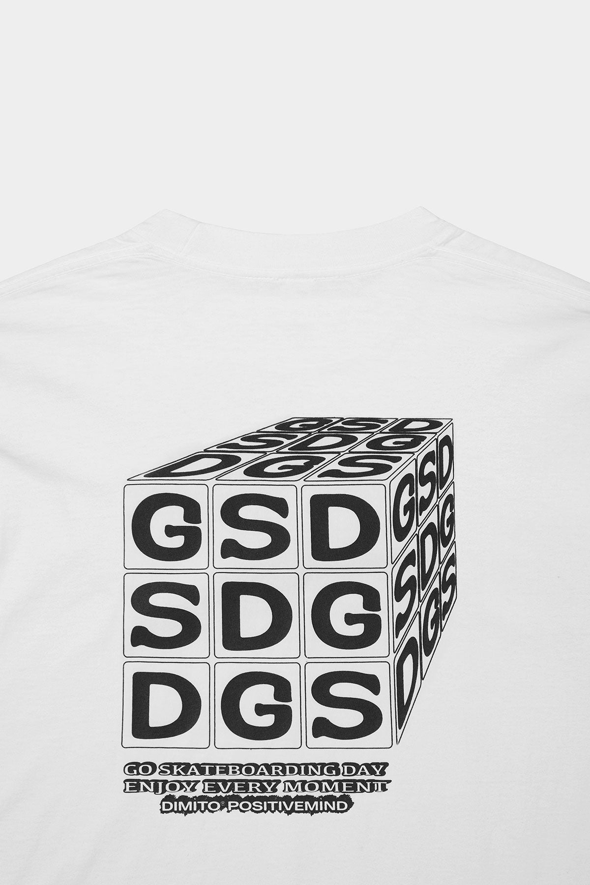 GSDMT CUBE WORK SSV GD 6.5OZ TEE WHITE