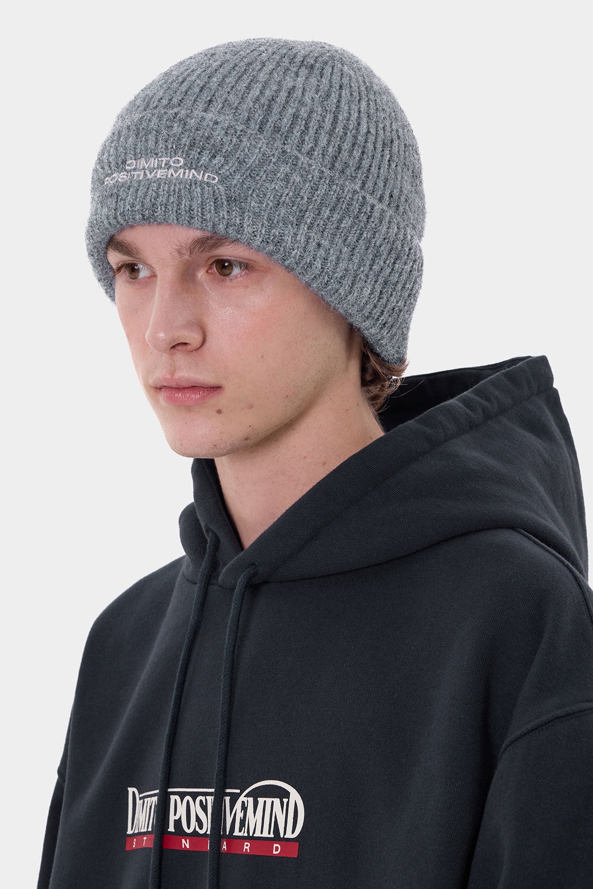 CLASSIC BRUSHED BEANIE GREY