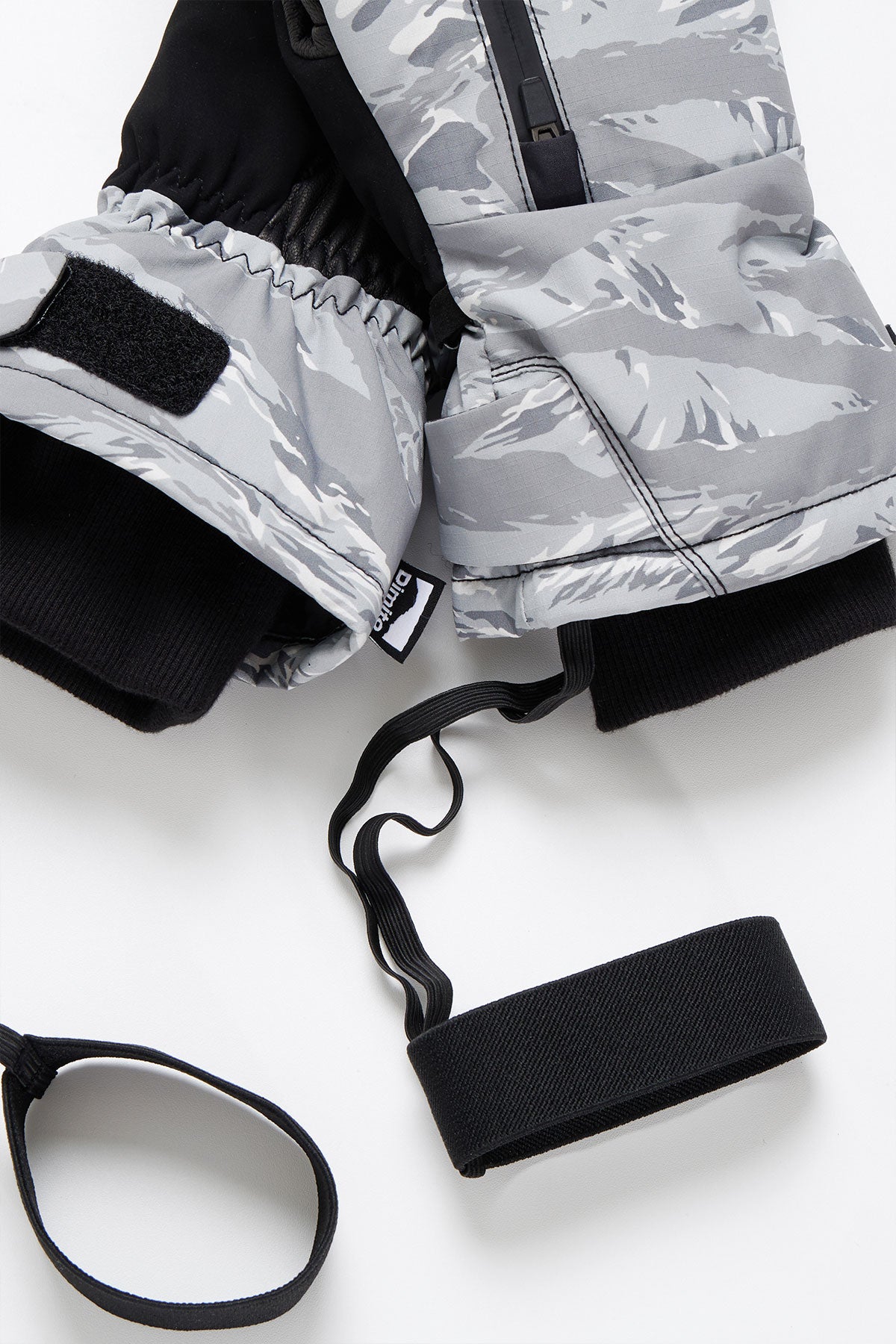 VERT 25 GORE-TEX ZIP VENT MITTEN TIGER GREY CAMO