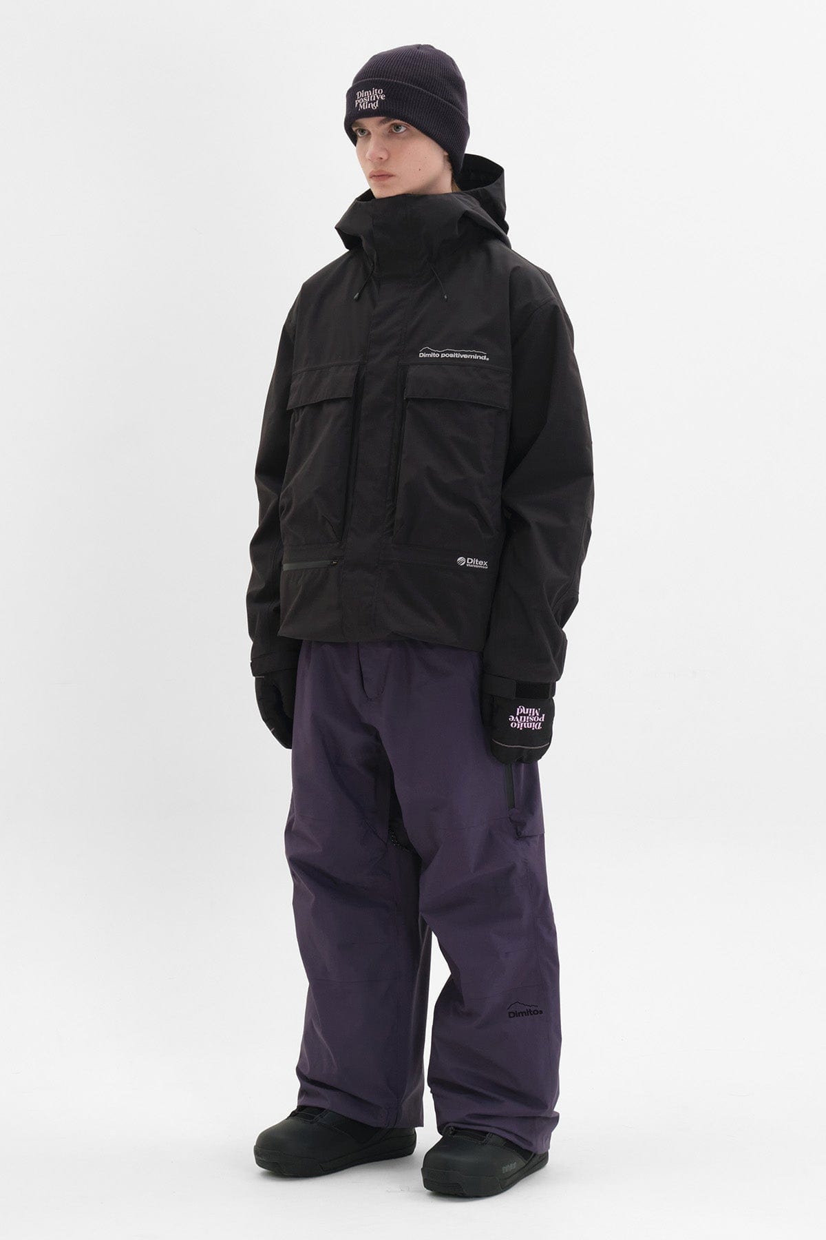 VERT BARRIER OG PANTS GRAPE (Relaxed Fit)
