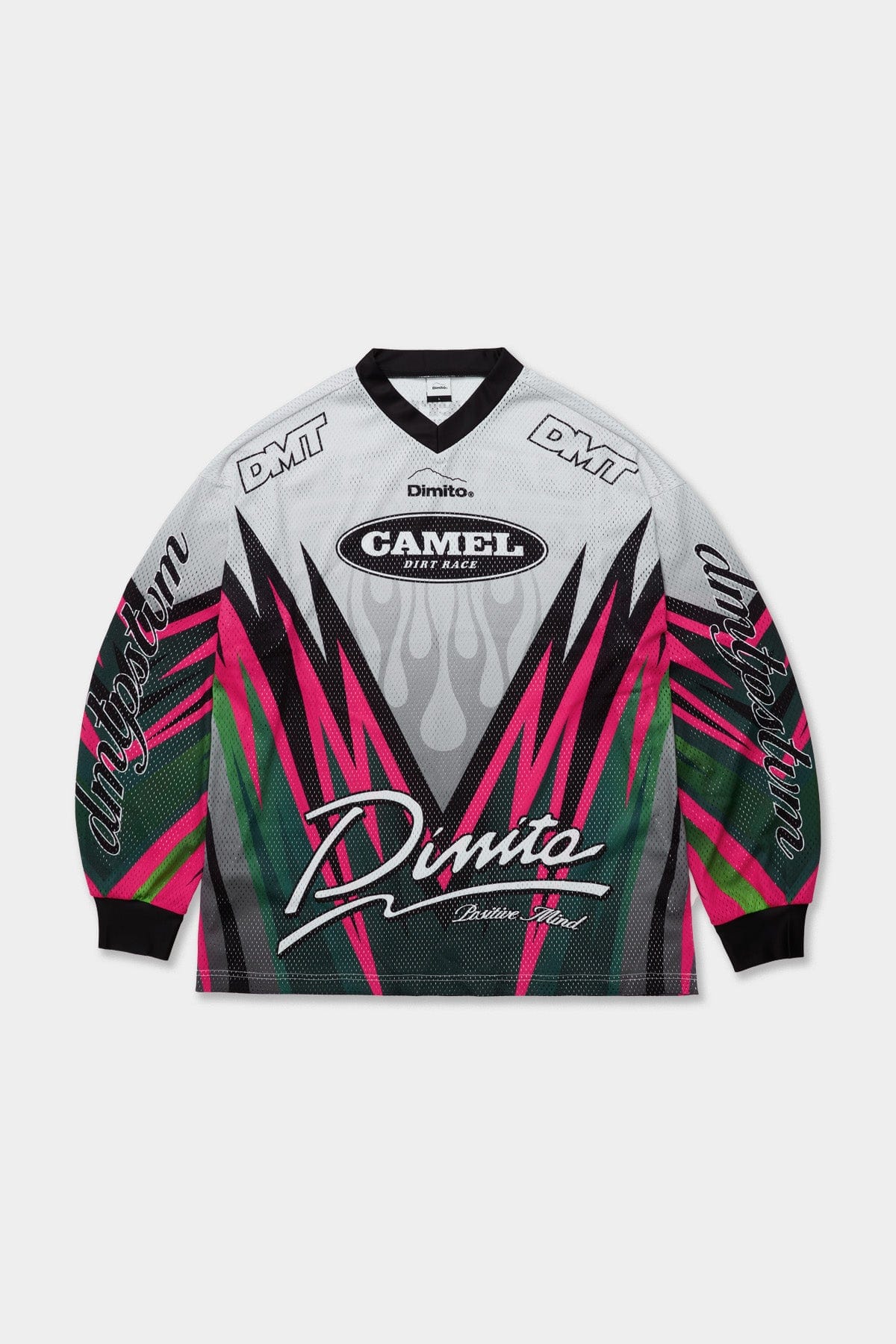 VERT CAMEL RACE JERSEY GREY