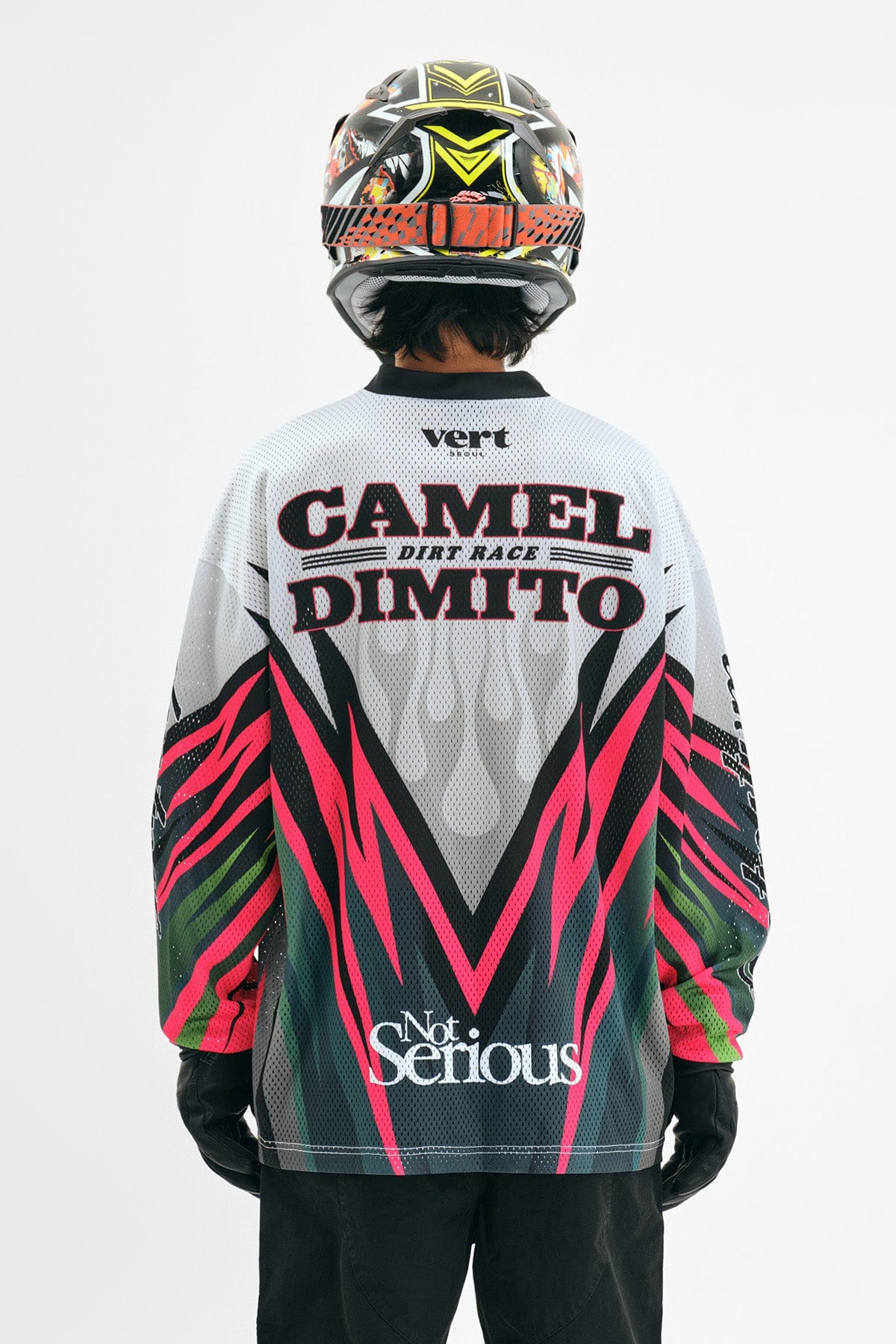 VERT CAMEL RACE JERSEY GREY