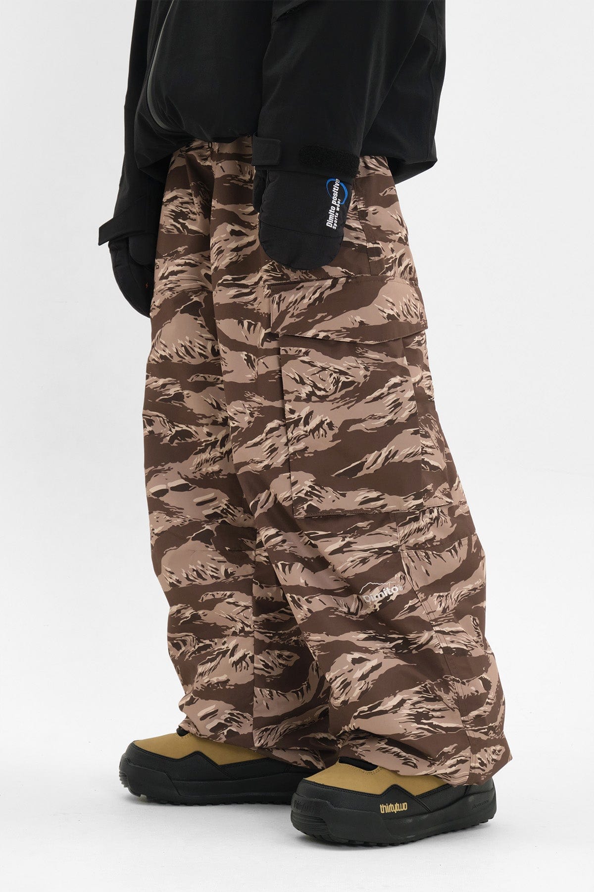 VERT CARGO BIG PANTS TIGER