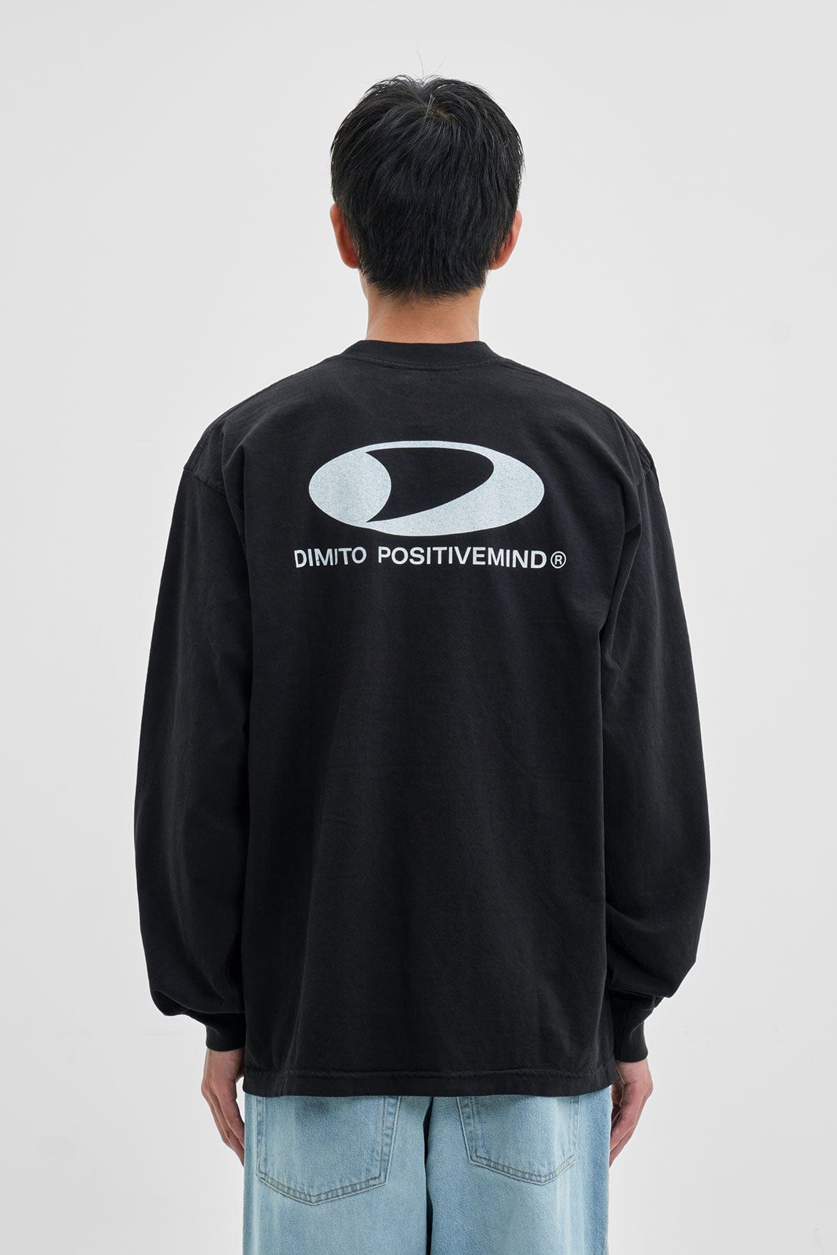 VERT CIRCLE BIG LOGO POCKET LSV GD 6.5OZ TEE BLACK