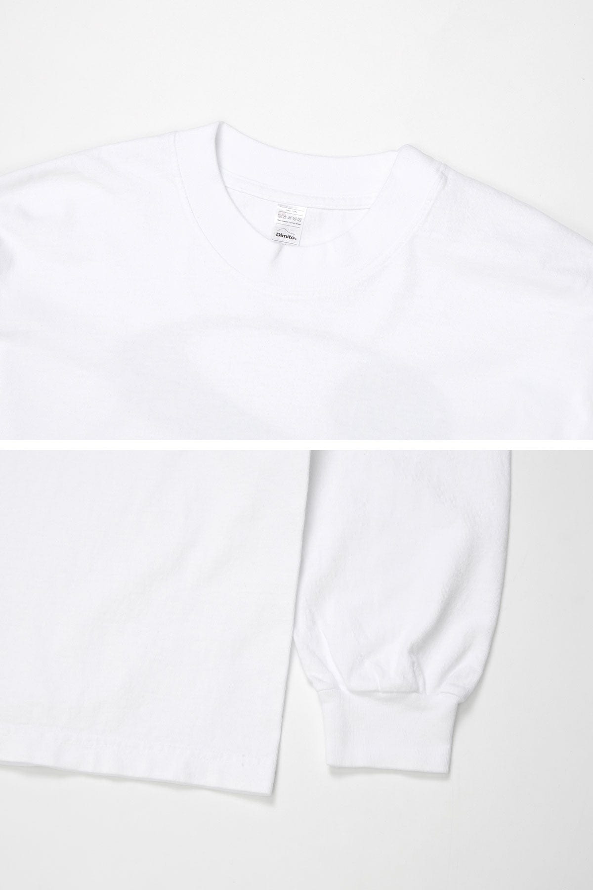 VERT CIRCLE BIG LOGO POCKET LSV GD 6.5OZ TEE WHITE