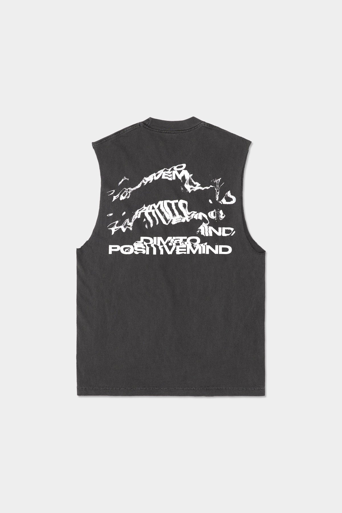 VERT CIRCLE LOGO GD 6.5OZ SLEEVELESS VINTAGE BLACK