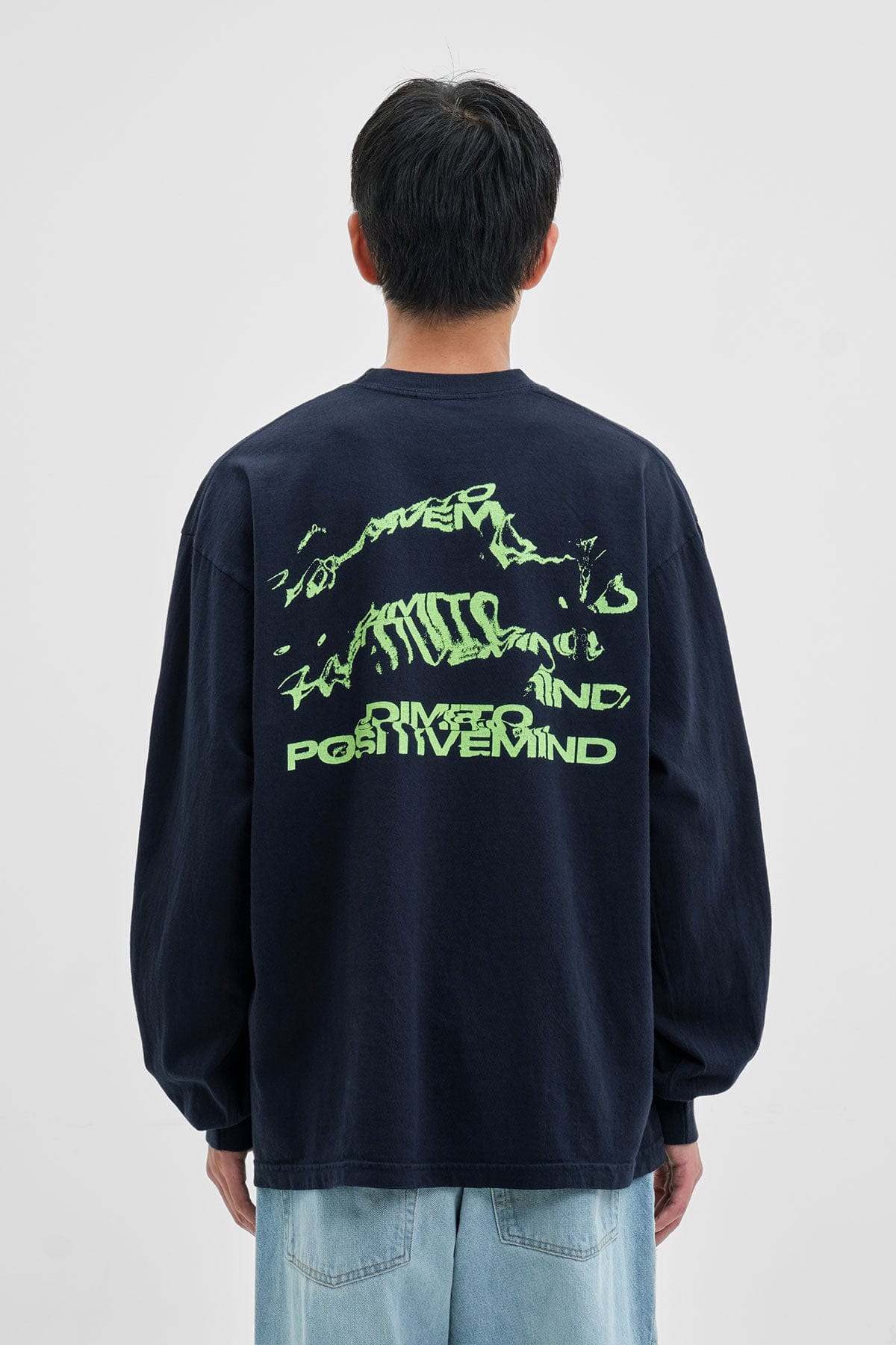VERT CIRCLE LOGO LSV GD 6.5OZ TEE NAVY