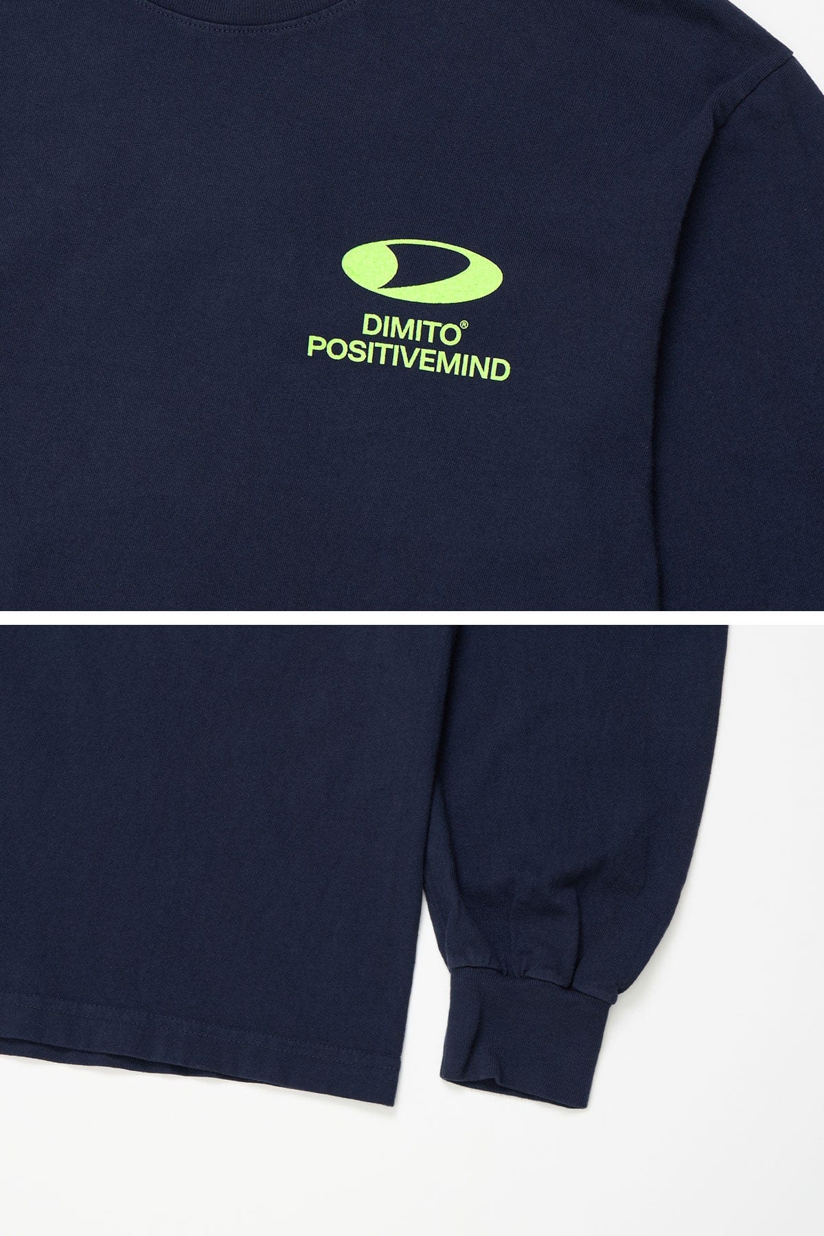 VERT CIRCLE LOGO LSV GD 6.5OZ TEE NAVY