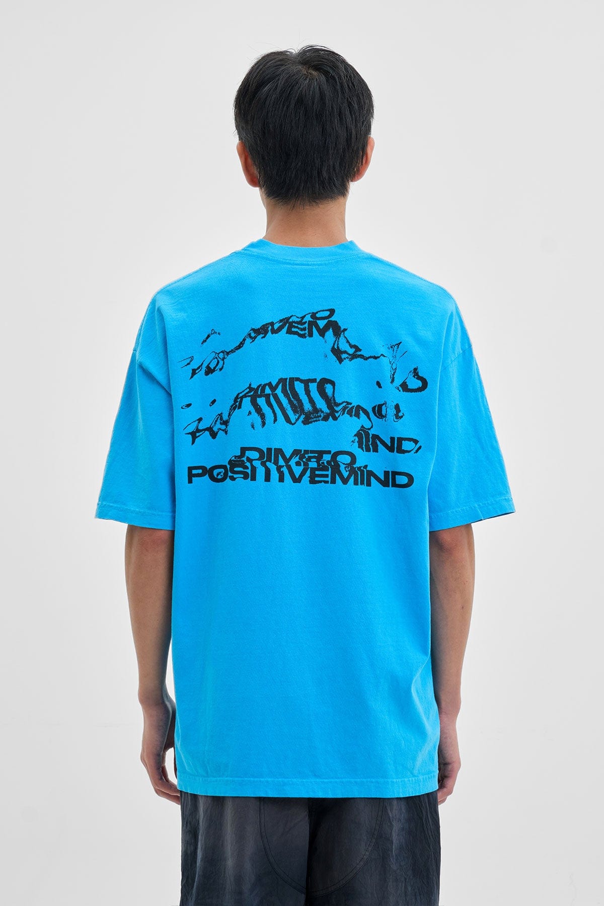 VERT CIRCLE LOGO SSV GD 6.5OZ TEE NEON BLUE
