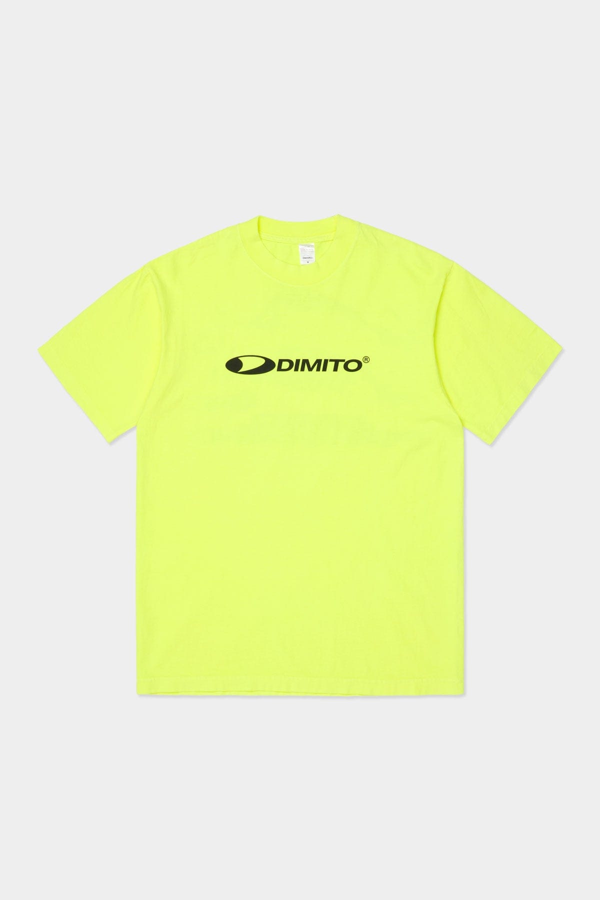 VERT CIRCLE LOGO SSV GD 6.5OZ TEE NEON YELLOW