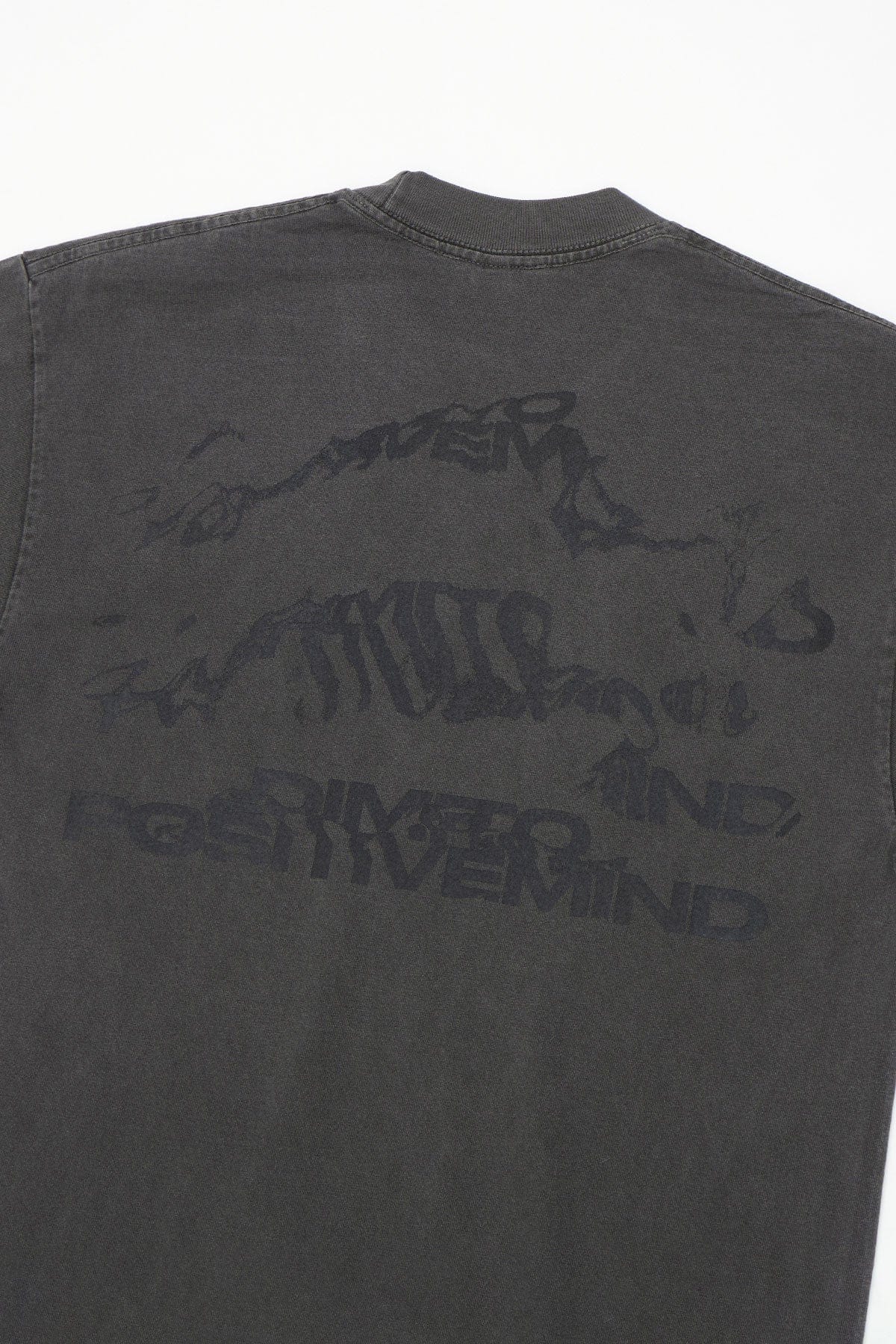 VERT CIRCLE LOGO SSV GD 6.5OZ TEE VINTAGE BLACK