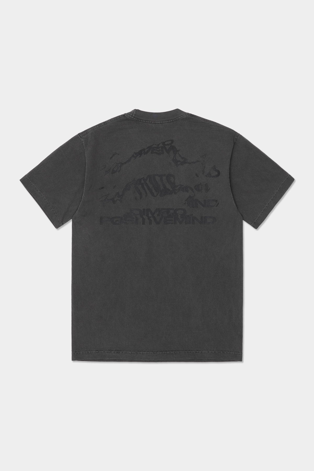 VERT CIRCLE LOGO SSV GD 6.5OZ TEE VINTAGE BLACK