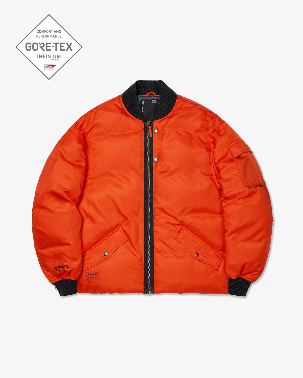 VERT COMBAT DOWN (VTX X EIDER) JACKET DEEP ORANGE
