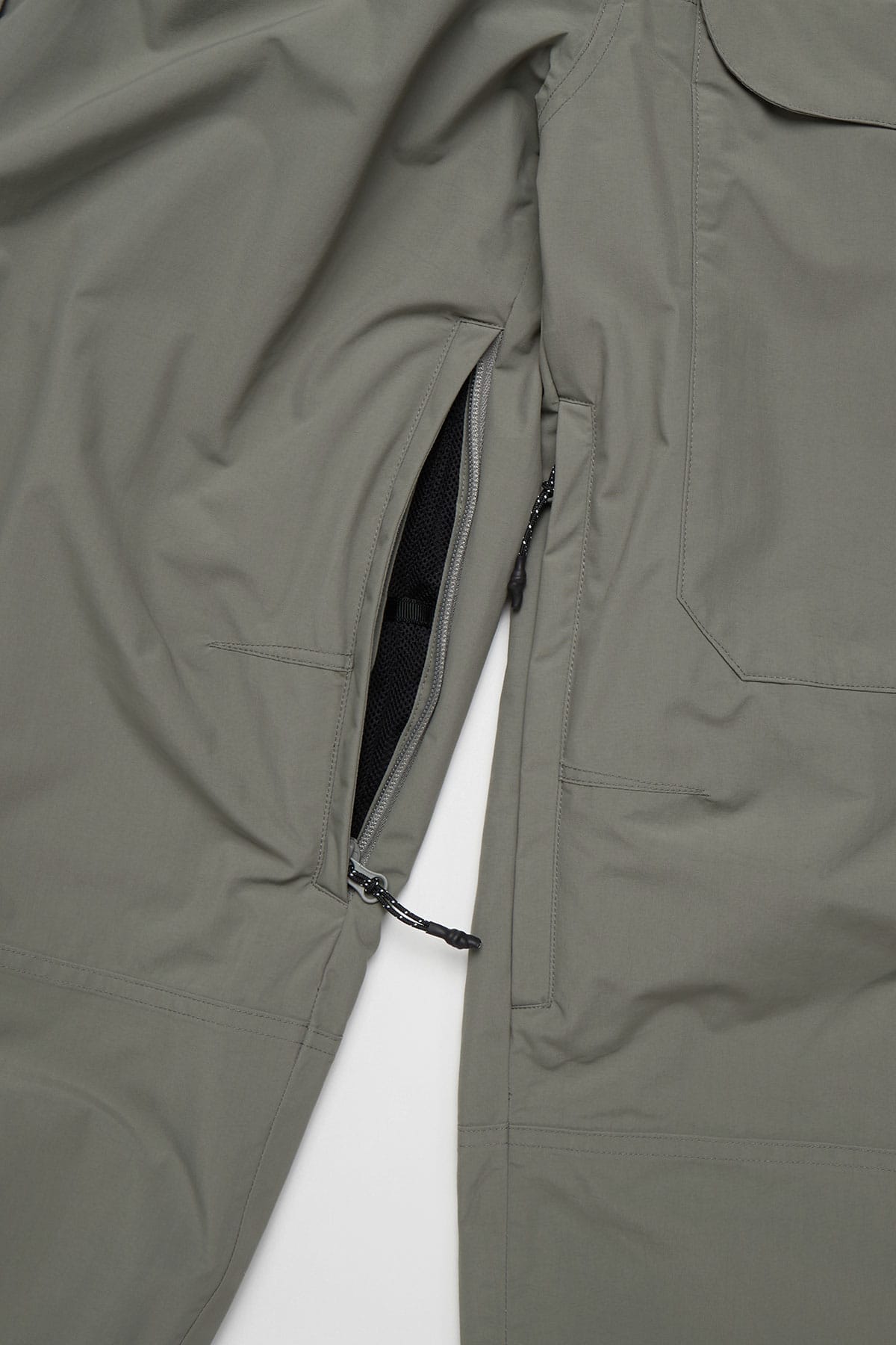 VERT DECK WIDE BANDED PANTS (WIDE FIT LV.2) REFLECTIVE SILVER