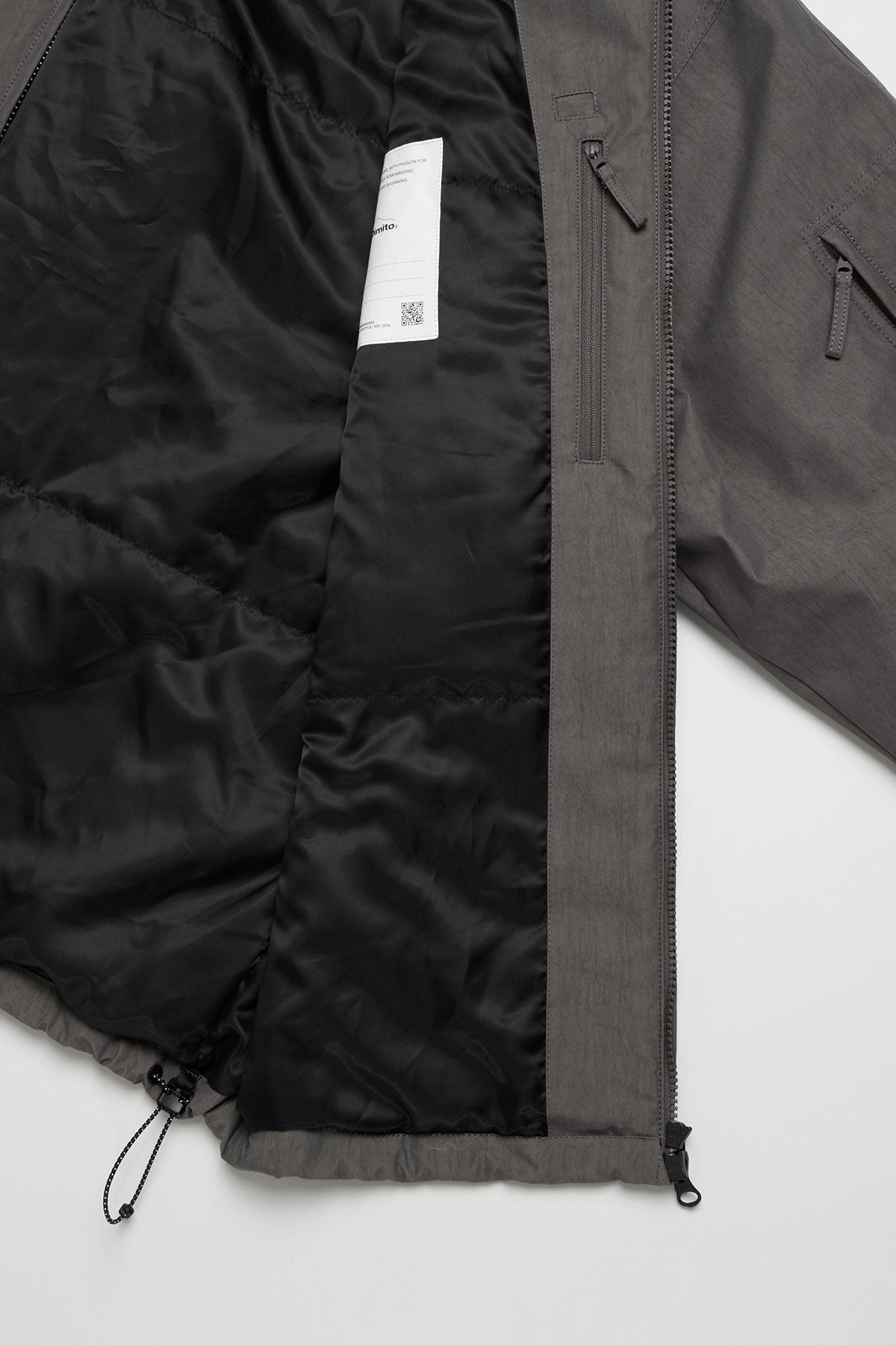 VERT DETROIT JACKET FADE BLACK