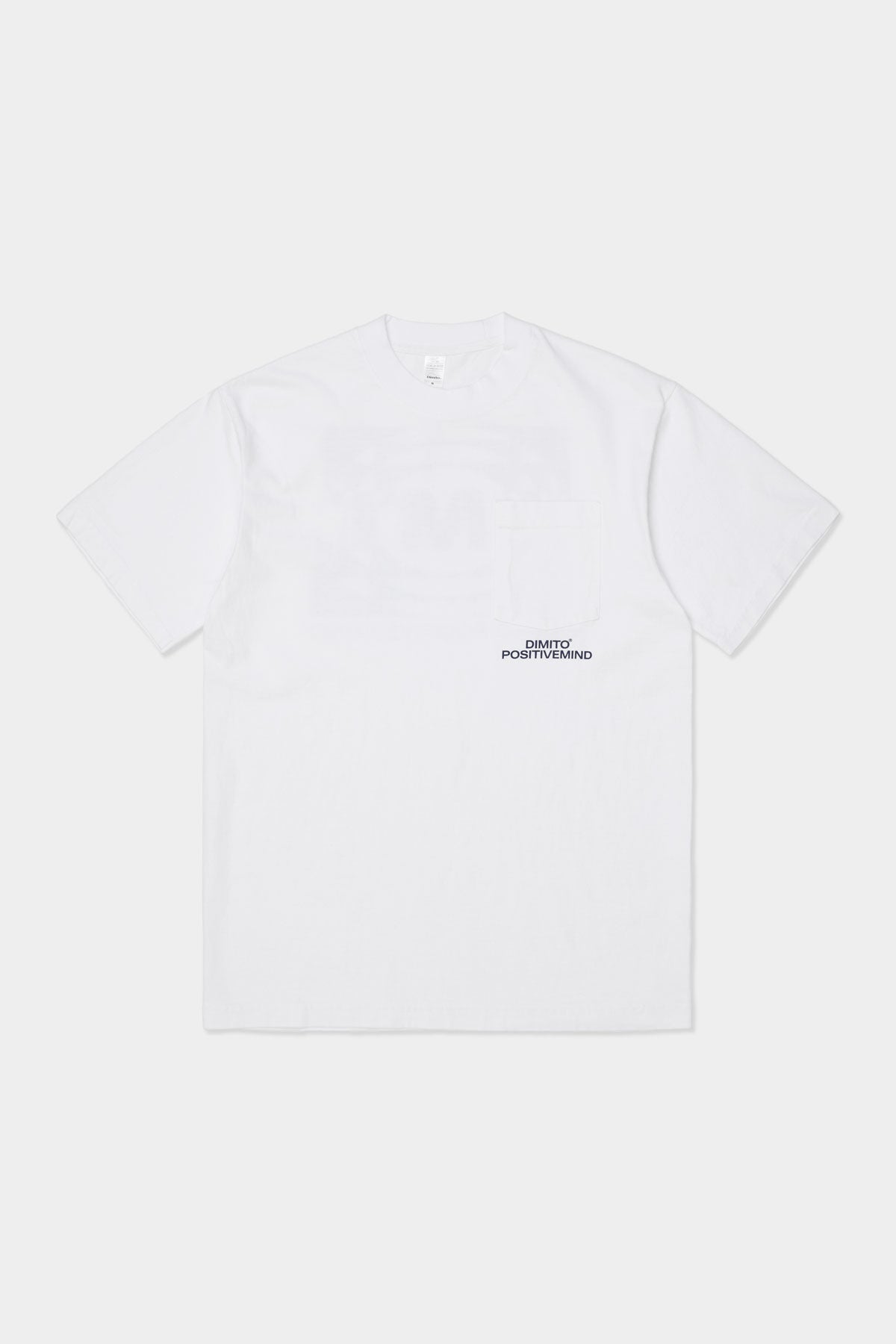 VERT DMT POCKET SSV GD 6.5OZ TEE WHITE