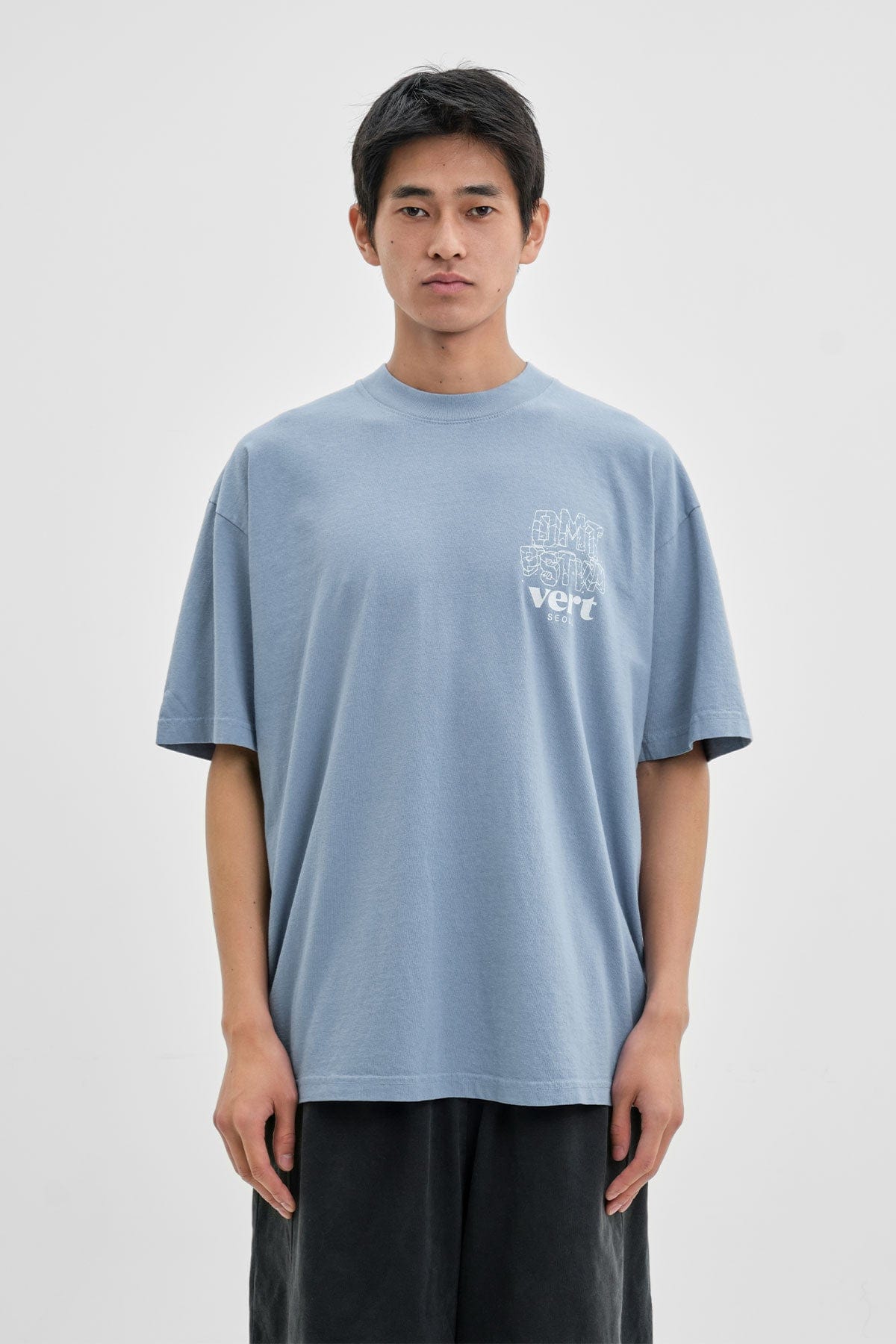 VERT DMT VERT SEOUL SSV GD 6.5OZ TEE CLEAR BLUE