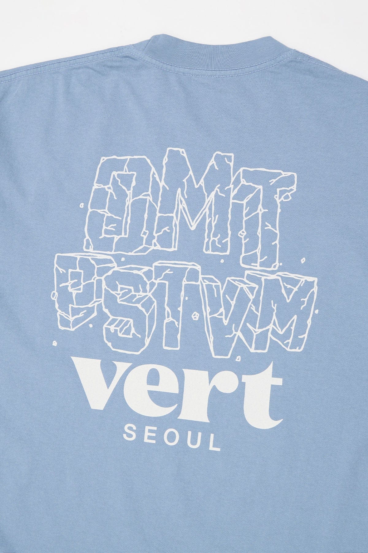 VERT DMT VERT SEOUL SSV GD 6.5OZ TEE CLEAR BLUE