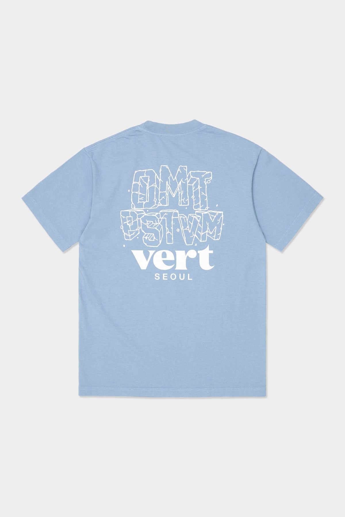 VERT DMT VERT SEOUL SSV GD 6.5OZ TEE CLEAR BLUE