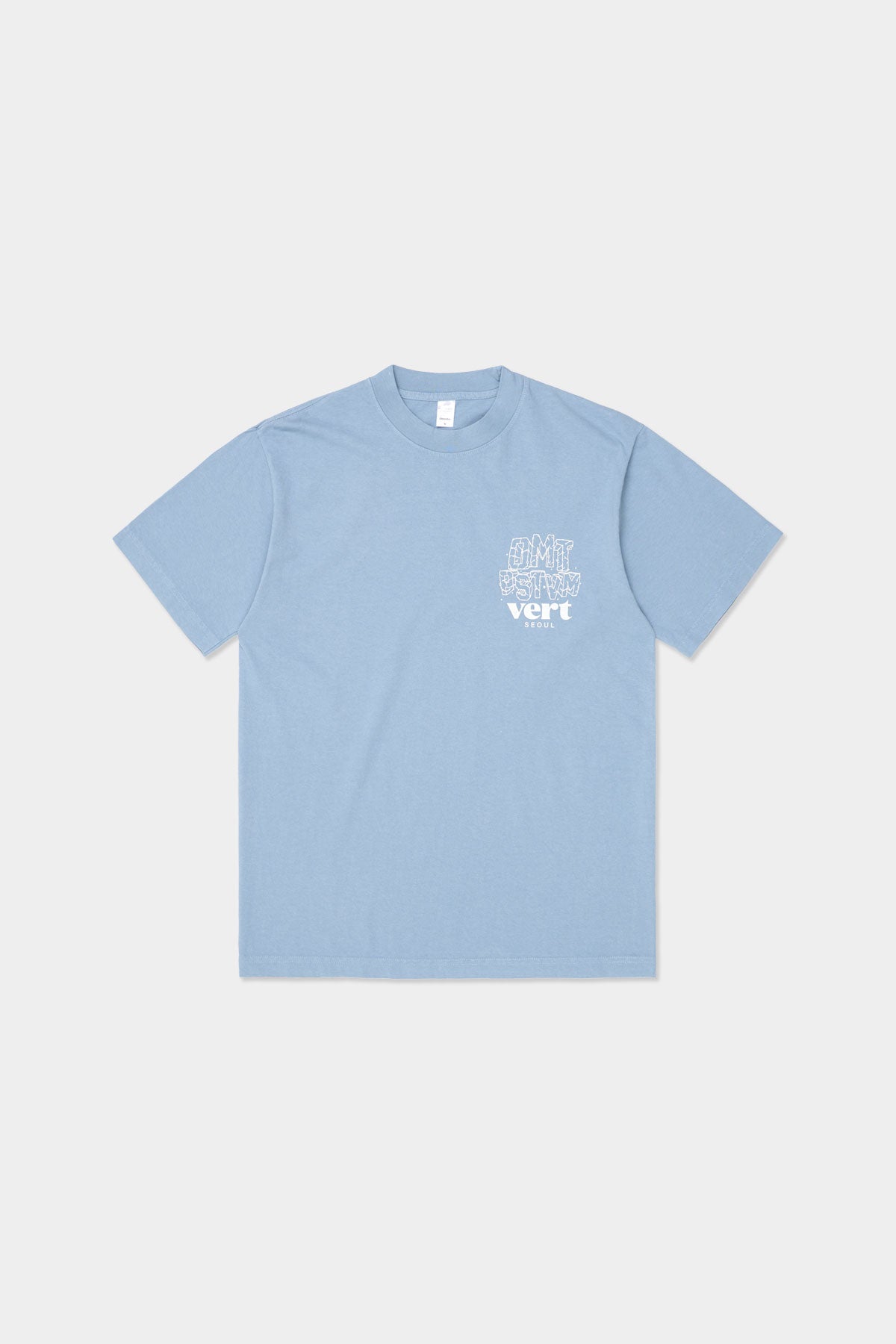 VERT DMT VERT SEOUL SSV GD 6.5OZ TEE CLEAR BLUE