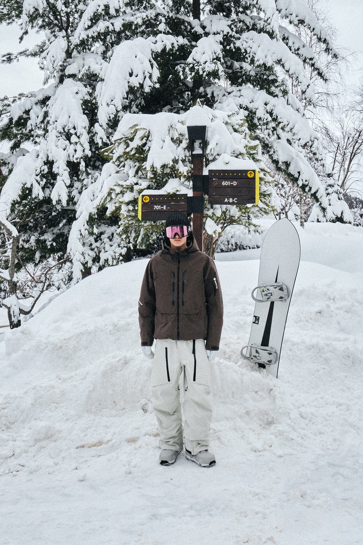 VERT GTX 2L JACKET DARK BROWN