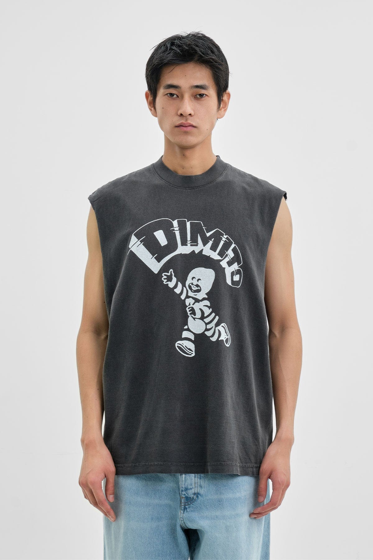 VERT MASK BOY GD 6.5OZ SLEEVELESS VINTAGE BLACK