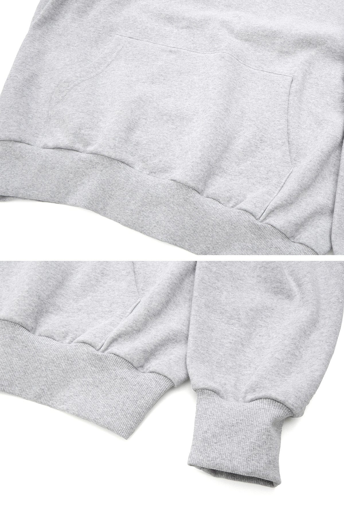 VERT MT LOGO HOODIE HEATHER GREY