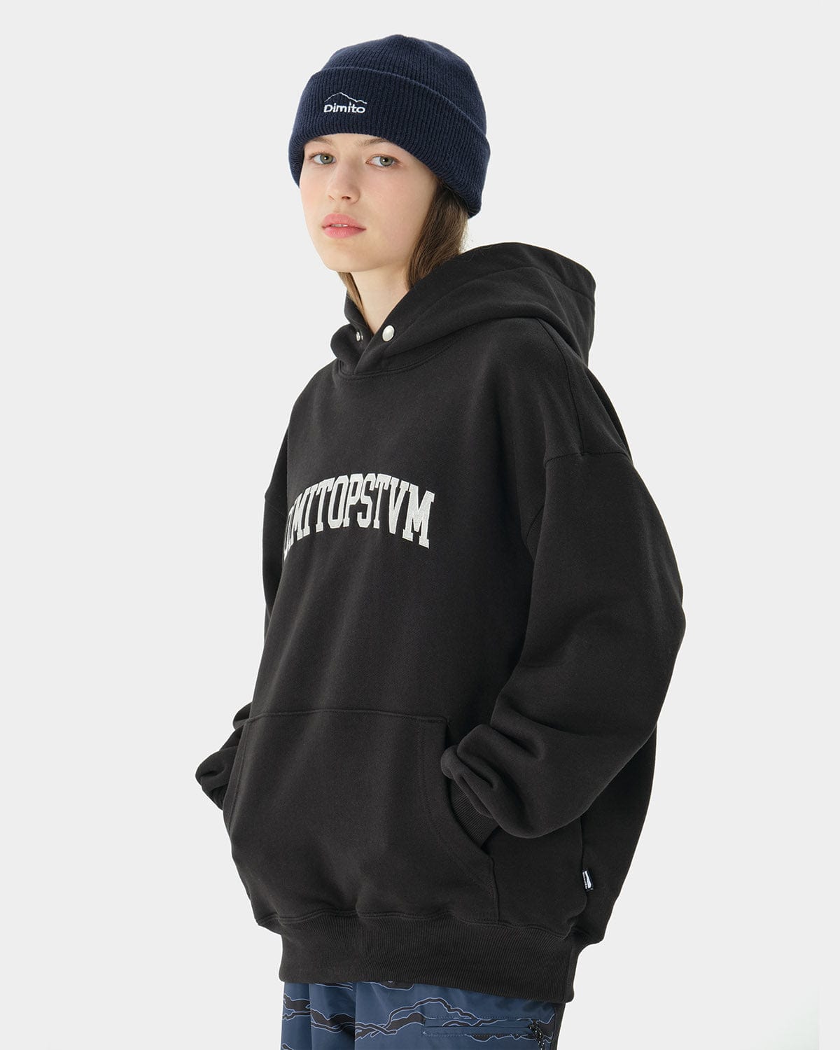VERT MT TEAM HOODIE BLACK