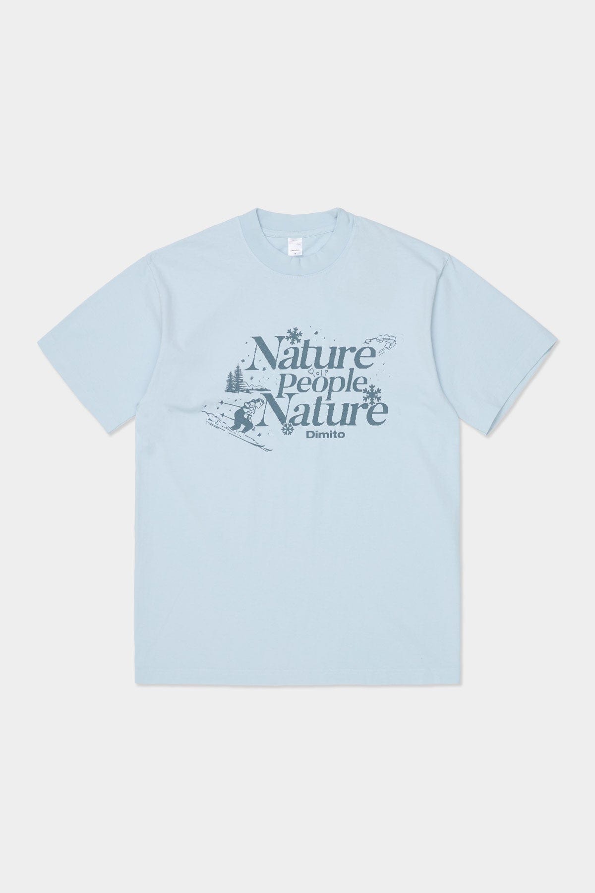 VERT NPN SSV GD 6.5OZ TEE LIGHT BLUE