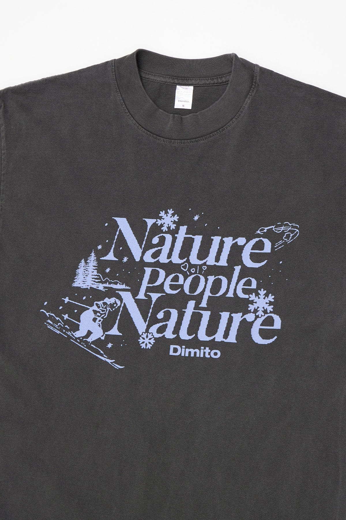 VERT NPN SSV GD 6.5OZ TEE VINTAGE BLACK