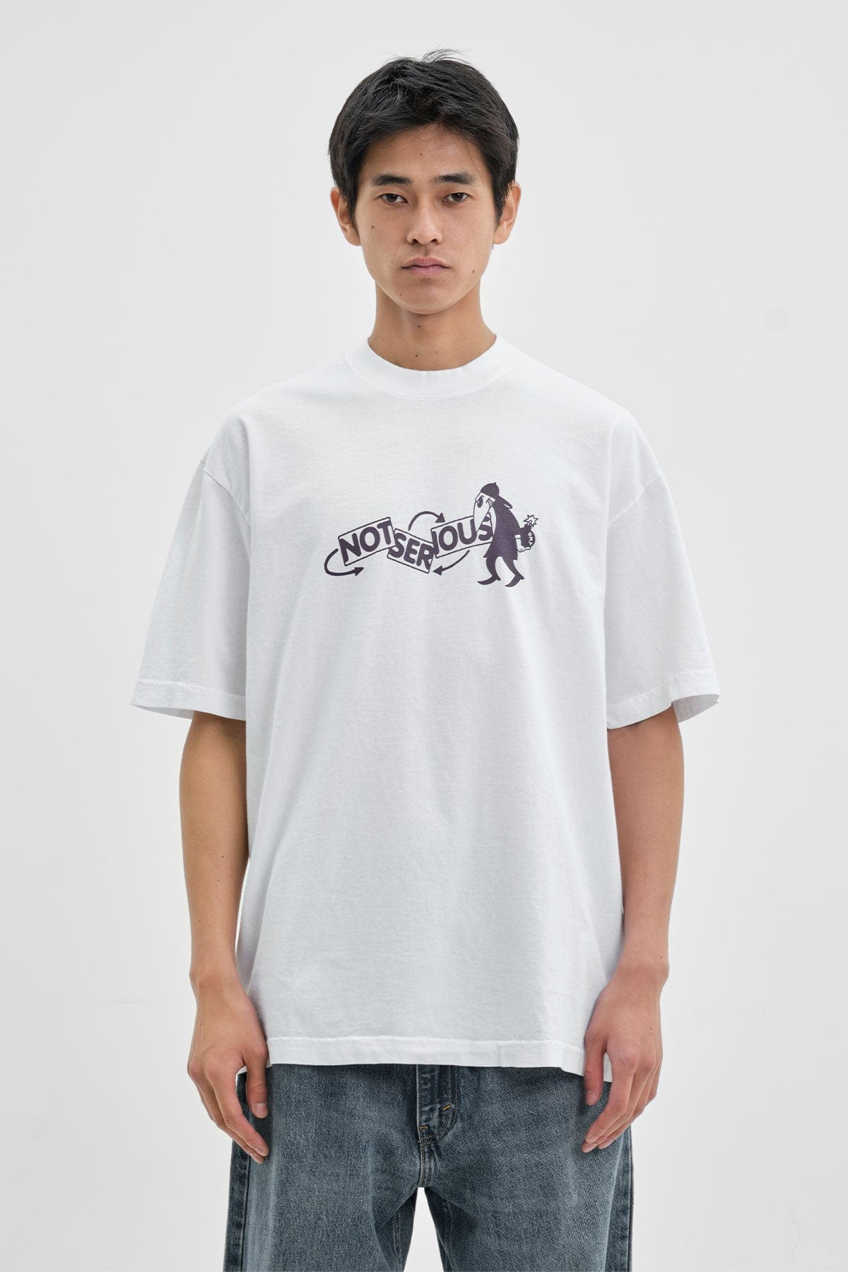 VERT NS DMT SSV GD 6.5OZ TEE WHITE